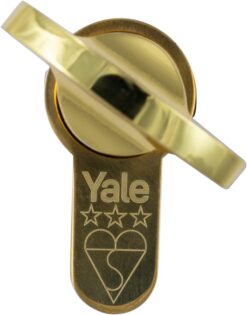 YALE PLATINUM 3 STAR T/TURN 35/35 (70MM) BRASS