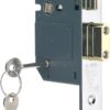 Yale P-M560-CH-67 5 Lever Mortice Sashlock, Boxed, Suitable for External Doors, Chrome Finish, 2.5 Inch/64 mm