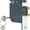 Yale P-M560-CH-67 5 Lever Mortice Sashlock, Boxed, Suitable for External Doors, Chrome Finish, 2.5 Inch/64 mm