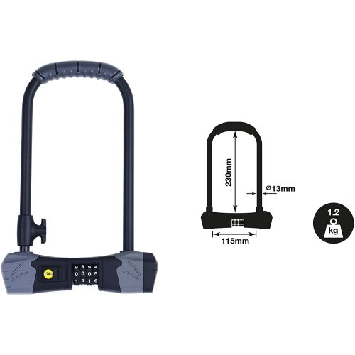 Yale Standard Security Combination Bike Lock YCUL2/13/230/1