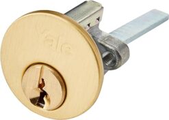 Deadlocking Nightlatch Brass Finish, High Security with Automatic Deadlock, Brasslux