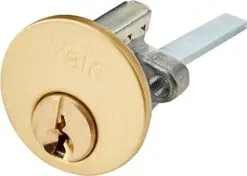 Deadlocking Nightlatch Brass Finish, High Security with Automatic Deadlock, Brasslux