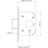 Yale M552 5 Lever Deadlock 2.5