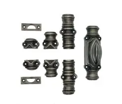Victorian plain stepped espagnolette bolt/Cremone bolt upto 6 FT 4 