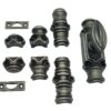 Victorian plain stepped espagnolette bolt/Cremone bolt upto 6 FT 4 