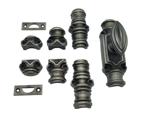 Victorian plain stepped espagnolette bolt/Cremone bolt upto 6 FT 4 