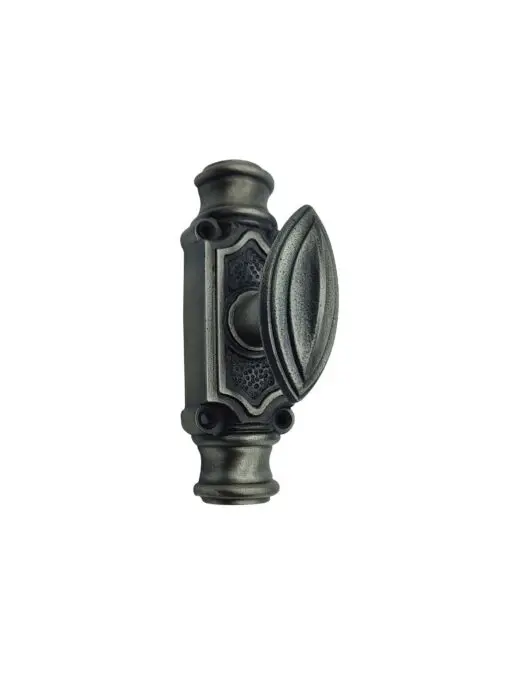 Victorian plain stepped espagnolette bolt/Cremone bolt upto 6 FT 4 "- antique pewter