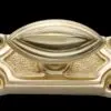 Plaine stepped espagnolette bolt/Cremone bolts upto 9 feet polished brass LACQUERED