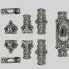 classic espagnolette bolt / cremone bolt 9 feet satin nickel