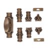 Classic door espagnolette bolt/Cremone bolt upto 9 Feet ANTIQUE BRASS UNLACQUERED