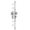 Oval knob locking brass door Espagnolette bolt/Cremone bolt upto 8.5'-SN