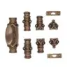 Classic door espagnolette bolt/Cremone bolt upto 9 Feet ANTIQUE BRASS UNLACQUERED