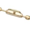 Elegant door espagnolette bolt / Cremone bolt upto 9 feet polished brass lacquered