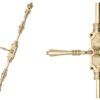 victorian lever door espagnolette bolt/cremone bolt upto 9 feet polished brass