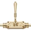 victorian lever door espagnolette bolt/cremone bolt upto 9 feet polished brass