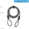 Yale Yale Security Cable 2200mm YC1/10/220/1 YC1/10/220/1