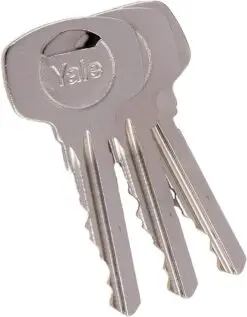 Yale PKM3030-NP- KM Superior 1 star Euro Cylinder lock - 30/30 (70mm) / 30:10:30 - Nickel Finish- High Security