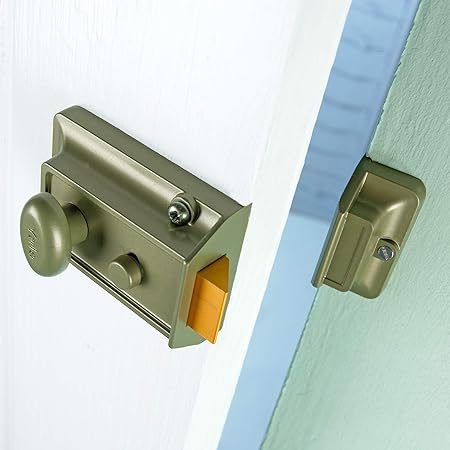 Traditional Nightlatch, Standard Security, Brass Finish