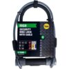 Yale High Security U Bike Lock With Cable YUL2C/13/230/1