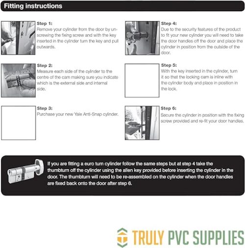 Pair of Brass, 35/35 (70mm) YALE Platinum Keyed-Alike Euro Cylinder Locks Anti Snap 3 Star Security uPVC Door Security