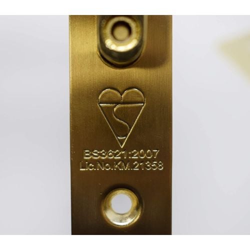 Yale M550 5 Lever Sashlock 3" Polished Brass B-M550-PB-78