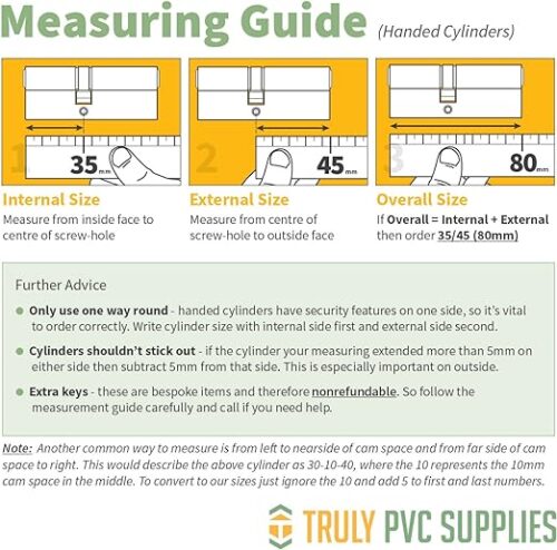 Pair of Brass, 35/35 (70mm) YALE Platinum Keyed-Alike Euro Cylinder Locks Anti Snap 3 Star Security uPVC Door Security