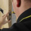 Yale P-M550-PB-65 5 Lever Mortice Sashlock, Visi Pack, Suitable for External Doors, Brass Finish, 2.5 Inch/64 mm