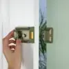 Traditional Nightlatch - Electro Nickel Brass Finish - Standard Security