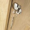 Yale 5 Lever Mortice Sashlock, High Security, Polished Chrome, 3 Inch/76 mm