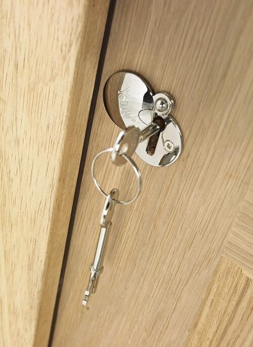 Yale 5 Lever Mortice Sashlock, High Security, Polished Chrome, 3 Inch/76 mm