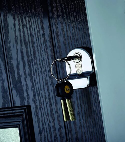 Yale B-YS3-3535NT Anti-Snap 3 Star Euro Thumbturn Cylinder, High Security, 35:35 (70mm), Nickel Finish