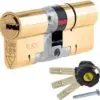 YALE PLATINUM 3STAR 50/50 (100MM) BRASS