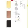 Zoo Hardware ZAS32RC-PVDSB Finger Plate - Blank (Rounded Corner) 75mm x 475mm - Rosso - Satin Brass