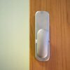 Yale Hold Open Push Button Door Lock Satin Chrome P-DL02-SC