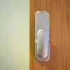 Yale Hold Open Push Button Door Lock Satin Chrome P-DL02-SC