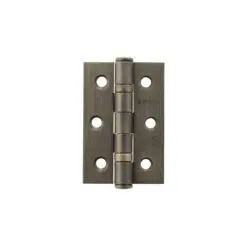 Atlantic CE Fire Rated Grade 7 Ball Bearing Hinges 3" x 2" x 2mm - Urban Bronze
