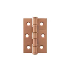 Atlantic CE Fire Rated Grade 7 Ball Bearing Hinges 3" x 2" x 2mm - Urban Satin Copper