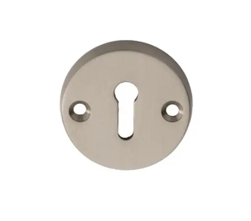 Classic Standard Profile Escutcheons, Satin Nickel