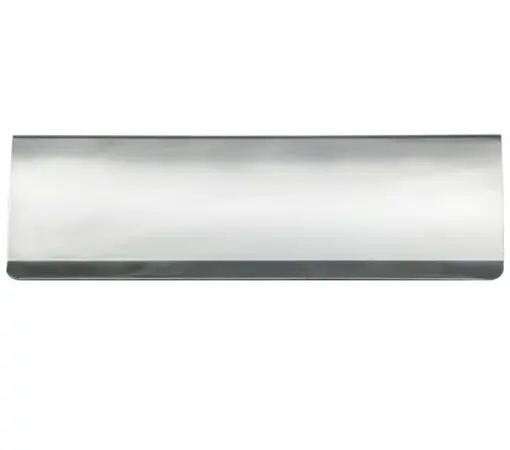 Curved Pattern Letter Tidy (Various Sizes), Polished Stainless Steel