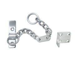 Heavy Door Chain, Satin Chrome