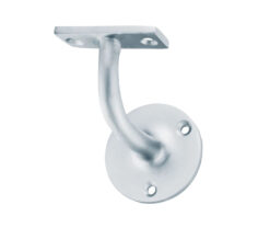 Lightweight Handrail Bracket, Satin Chrome