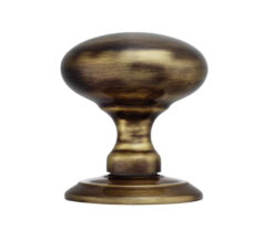 Ice Large Concealed Fix Mortice Door Knob, Florentine Bronze (Sold In Pairs)