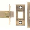 Atlantic Tubular Deadbolt 3" - Matt Antique Brass