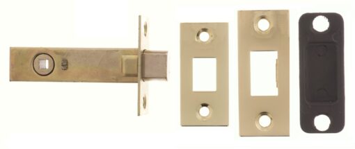 Atlantic Tubular Deadbolt 4" - Polished Brass