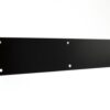 Atlantic Finger Plate Pre drilled with screws 500mm x 100mm - Matt Black