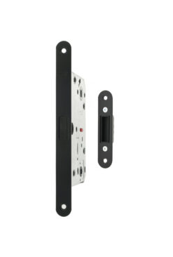 AGB Polaris 2XT Magnetic Bathroom Lock 60mm backset - Matt Black