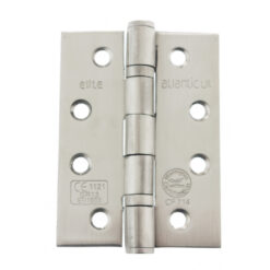 Atlantic Ball Bearing Hinges Grade 13 Fire Rated 4" x 3" x 3mm - Satin Stainless Steel