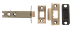 Atlantic Heavy Duty Bolt Through Tubular Latch 4" - Matt Antique Brass