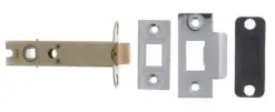Atlantic Heavy Duty Bolt Through Tubular Latch 4" - Polished Chrome