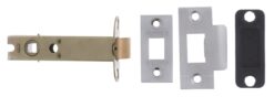 Atlantic Heavy Duty Bolt Through Tubular Latch 4" - Satin Chrome